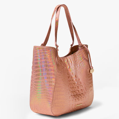 Rose Gold Melbourne Aliza Tote Side View 