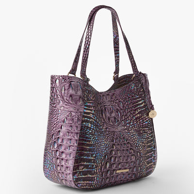 Passion Purple Melbourne Aliza Tote Side View 