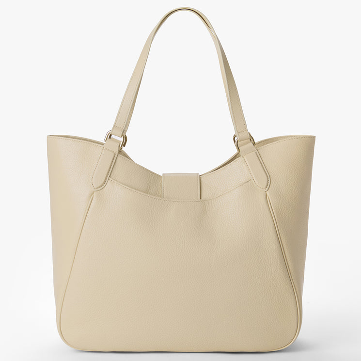 Ivory Basel Aliza Tote Back View