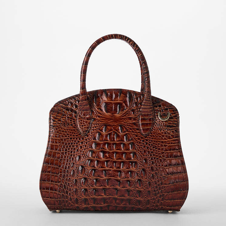 Rosetta Satchel Pecan Melbourne Back View
