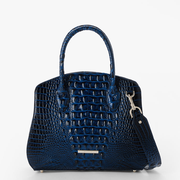 Anchor Melbourne Rosetta Satchel Front View With Strap