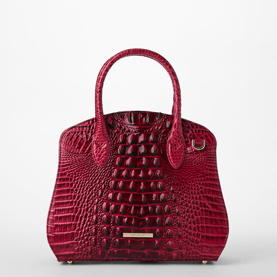 Merlot Ombre Melbourne Rosetta Satchel Front View 
