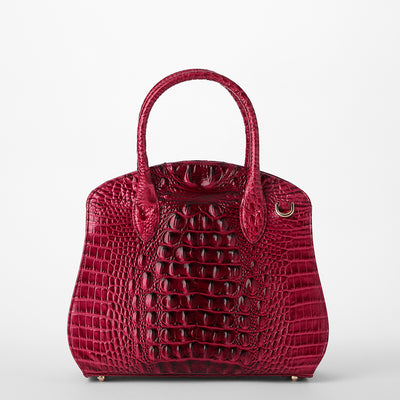 Merlot Ombre Melbourne Rosetta Satchel Back View 
