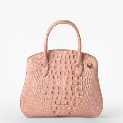 Rose Gold Melbourne Rosetta Satchel Front View 
