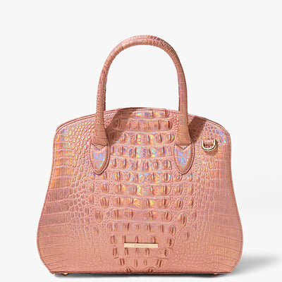 Rose Gold Melbourne Rosetta Satchel Front View 