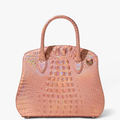 Rose Gold Melbourne Rosetta Satchel Back View 