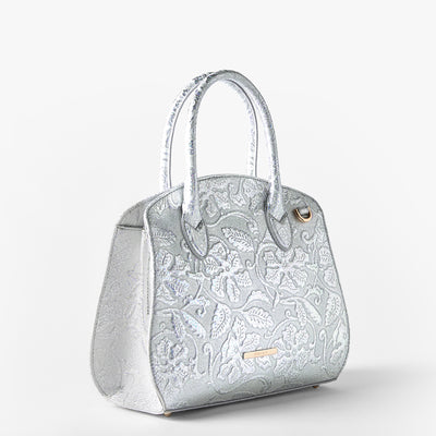 Chrome Estonia Rosetta Satchel Side View 
