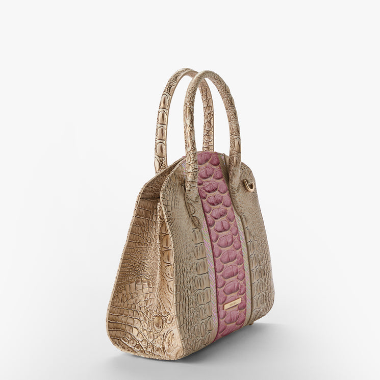 Multi Resort Rosetta Satchel Side View