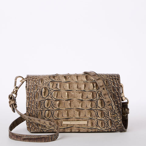 Minuette Leather Crossbody | Brindle Melbourne | BRAHMIN