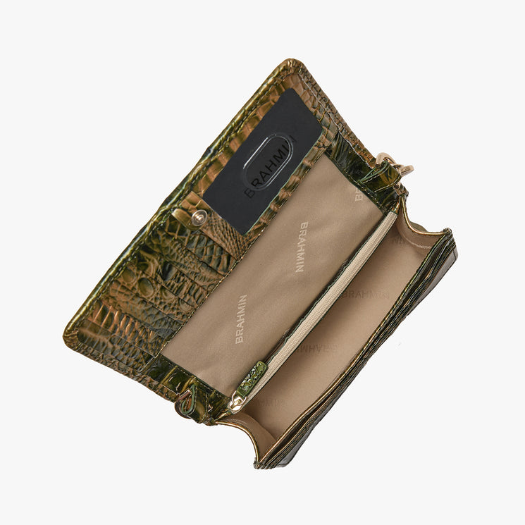 Matcha Green Melbourne Minuette Crossbody Open Top View