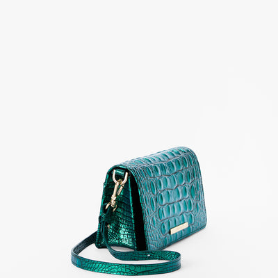 Mystic Green Melbourne Minuette Side View with Strap 