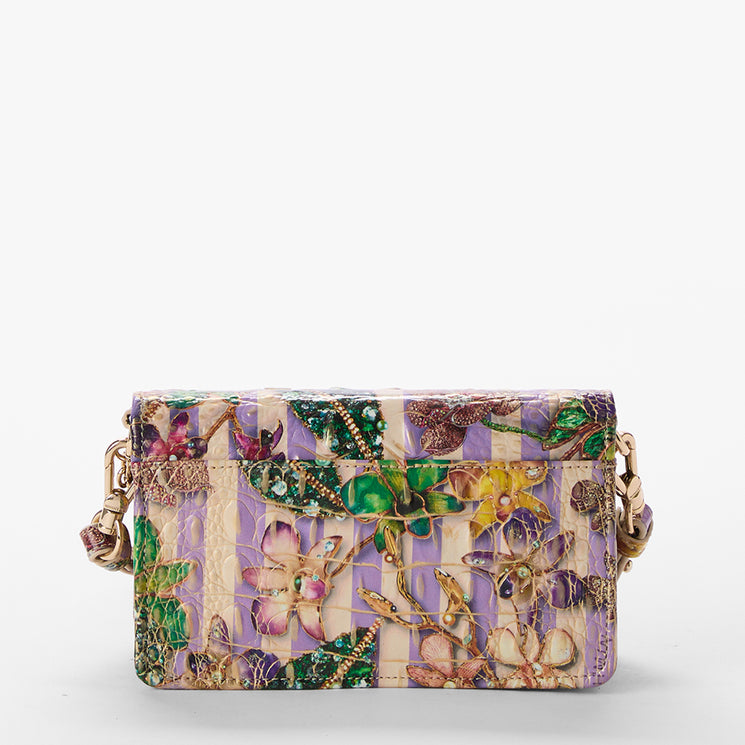 Pinstripe Petals Melbourne	Minuette Crossbody Back View