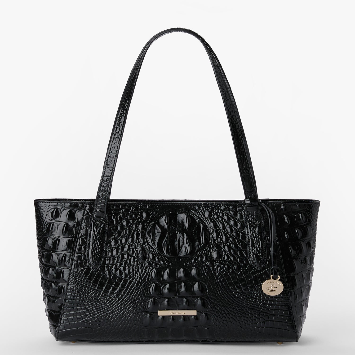 Brahmin Black Leather orders Purse