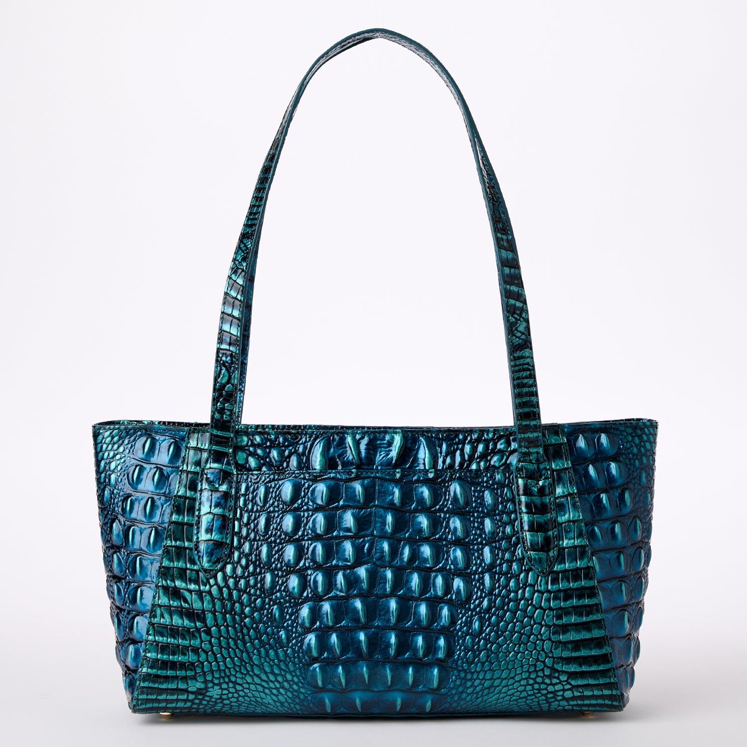 NWT Brahmin Leather Turquoise Totebag buy