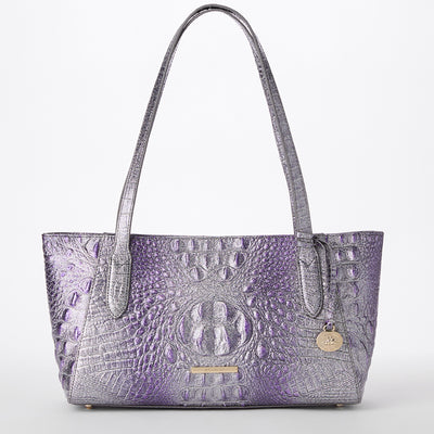 Purple Glitter Melbourne Tonya Tote Front View 
