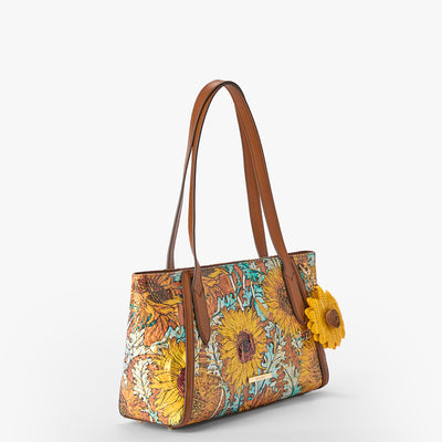 Multi Sunbeam Tonya Tote Side View 