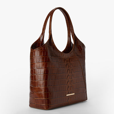 Chestnut Marana Iona Tote Side View 
