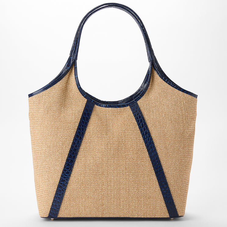 Navy Windswept Iona Tote Back View
