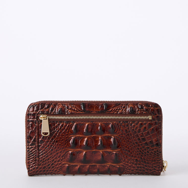 Suri Wallet Pecan Melbourne Back View