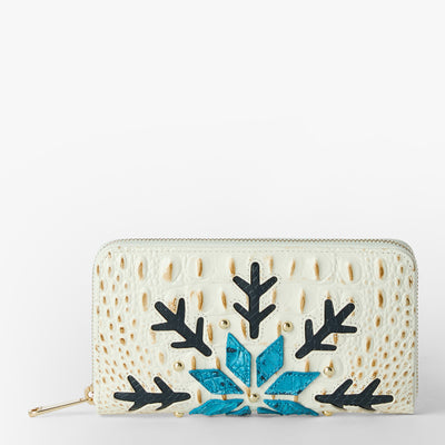 Snowball Snowdrift Suri Wallet Front View 
