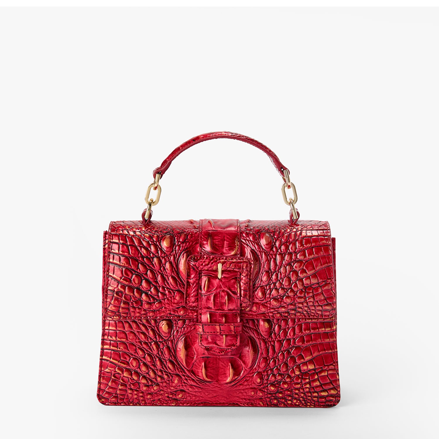 Small Hallie | Crimson Melbourne | BRAHMIN