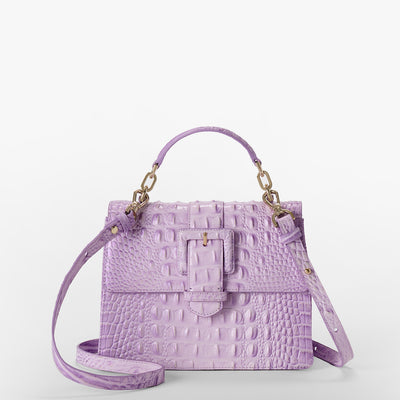 Small Hallie Gentle Lavender Melbourne Front View With Strap