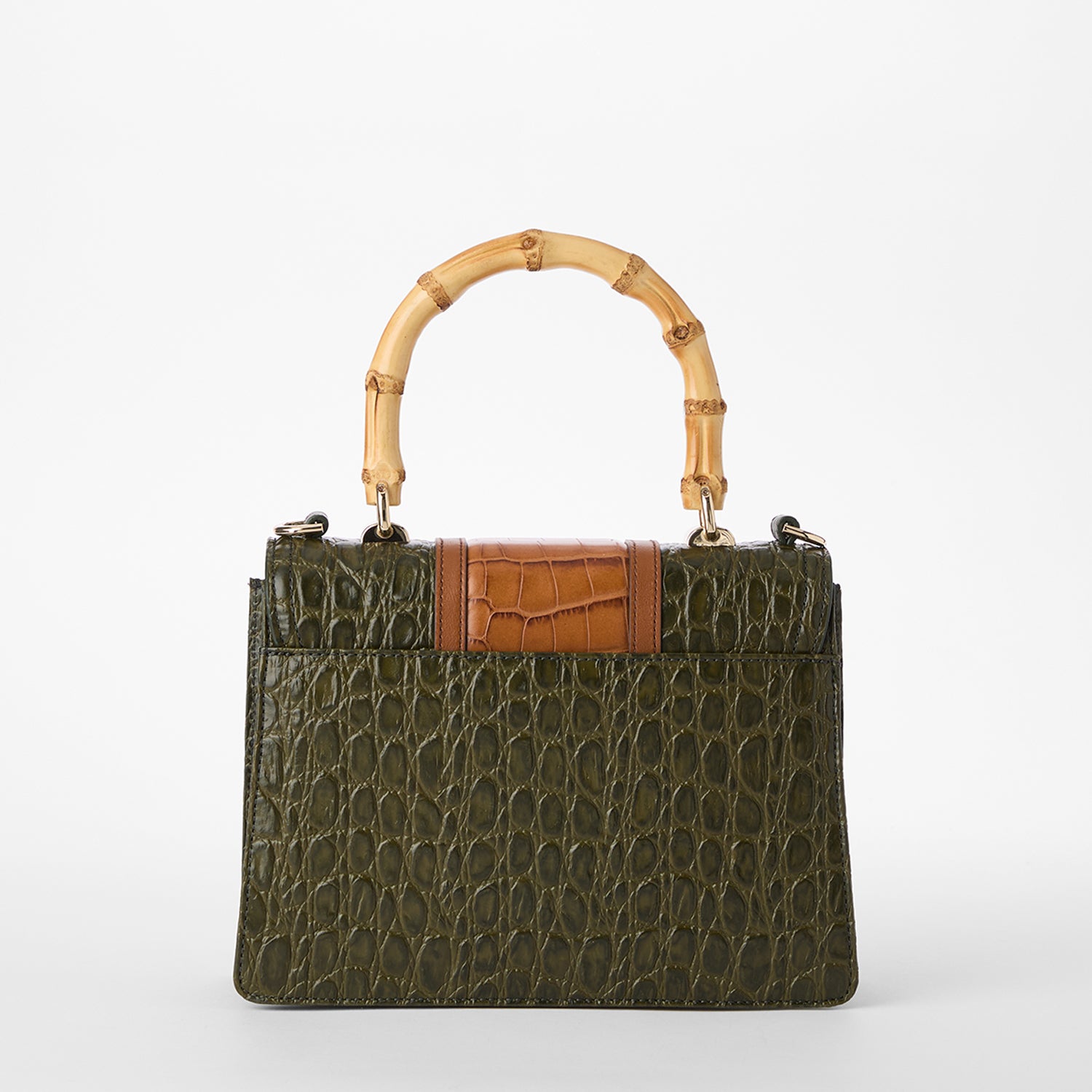 Small Hallie | Green Brookhaven | BRAHMIN