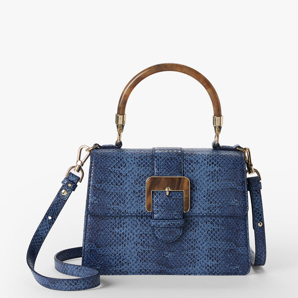 Small Hallie | Navy Bonaire | BRAHMIN