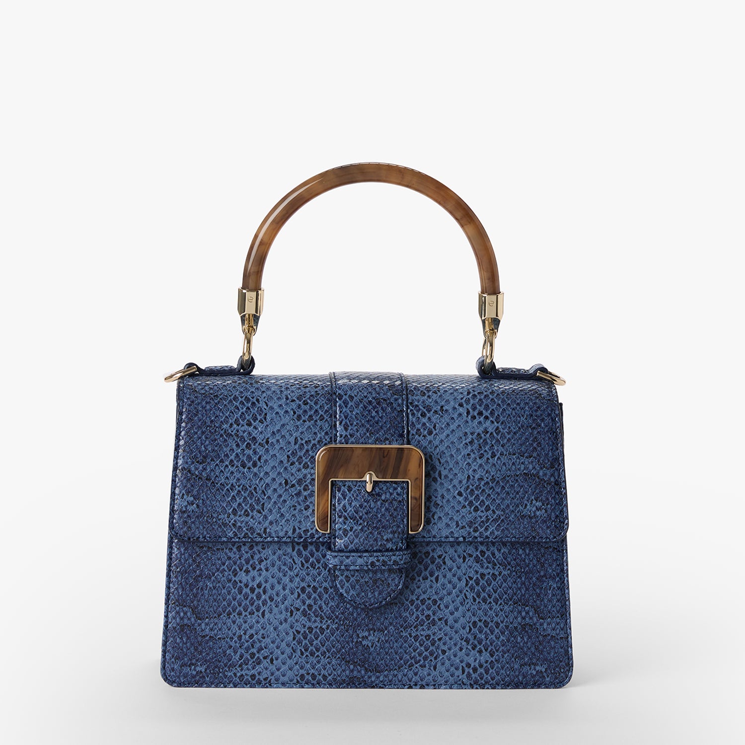 Small Hallie | Navy Bonaire | BRAHMIN