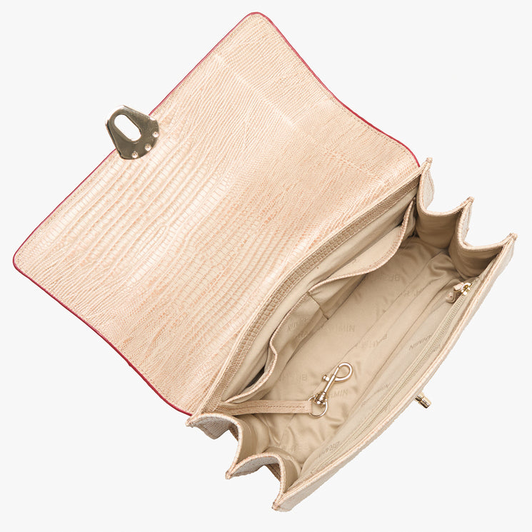 Salsa Braga Small Hallie Satchel Open Top View