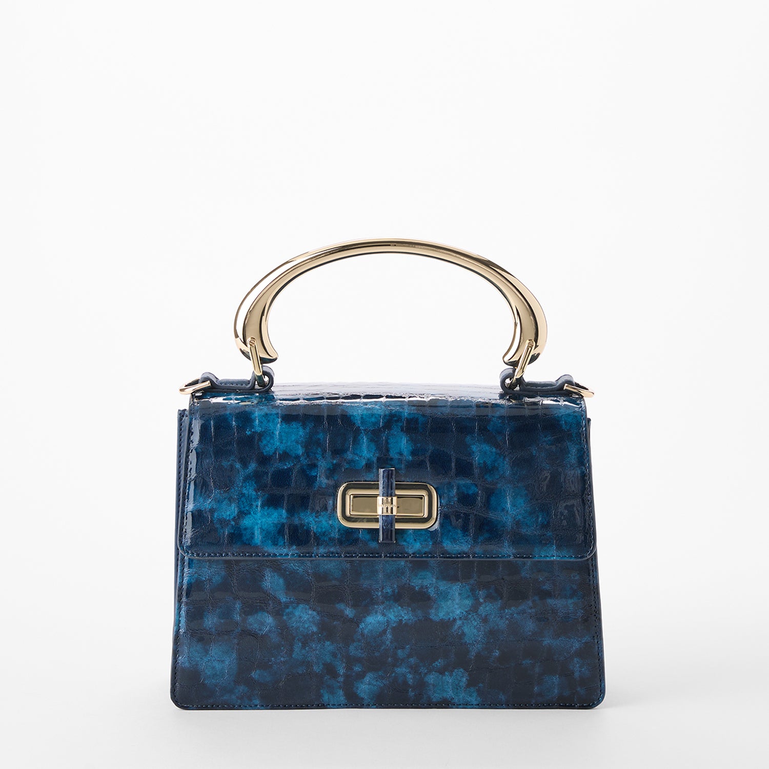 hani Small Hallie Satchel | Ultramarine Nile | BRAHMIN