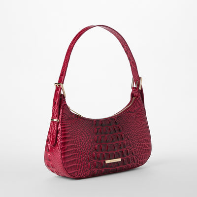 Merlot Ombre Melbourne Kyrie Shoulder Bag Side View 
