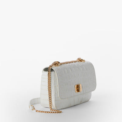 Sea Salt White Melbourne Rosa Crossbody Side View