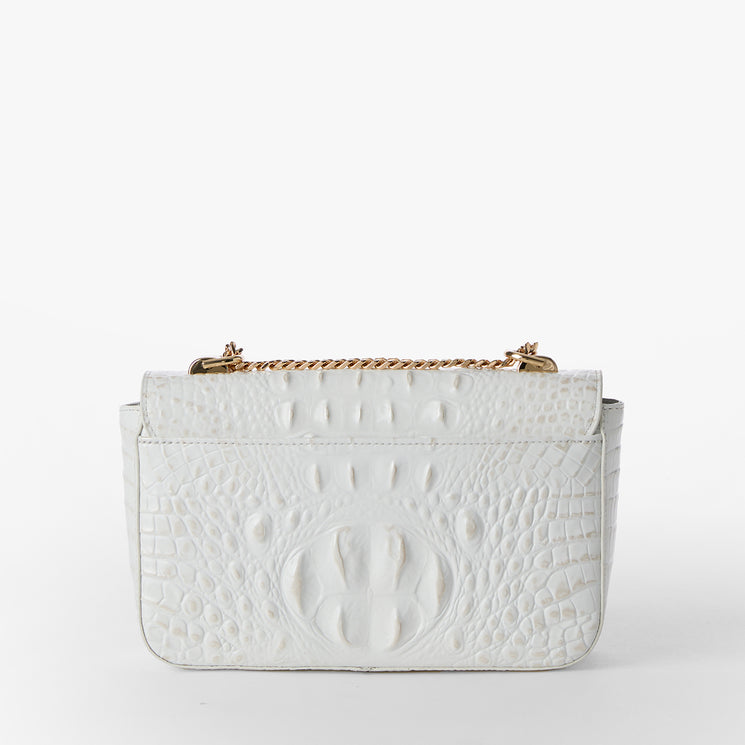 Sea Salt White Melbourne Rosa Crossbody Back View