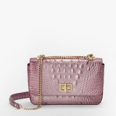 Mellow Rose Melbourne Rosa Crossbody Front View with Strap 