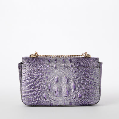 Purple Glitter Melbourne Rosa Crossbody Back View 

