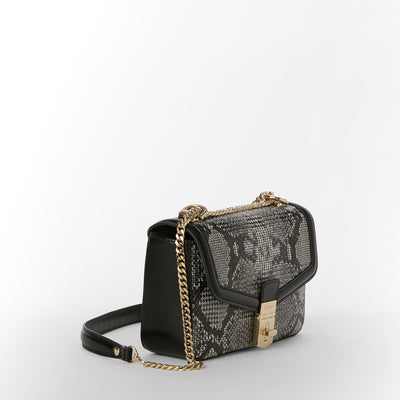 Black Spark Rosa Crossbody Side View 