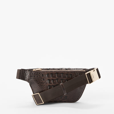 Chocolate Alden Road Hollis Front View with Strap 
