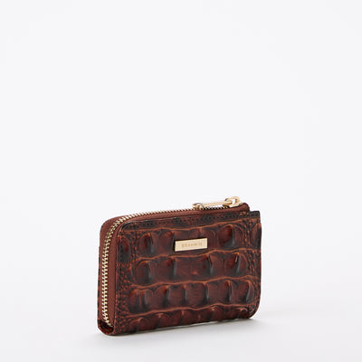 Anita Wallet Pecan Melbourne Side View