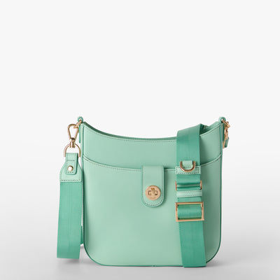 Mint Austral Small Leia Crossbody Front View