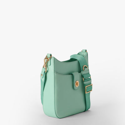 Mint Austral Small Leia Crossbody Side View