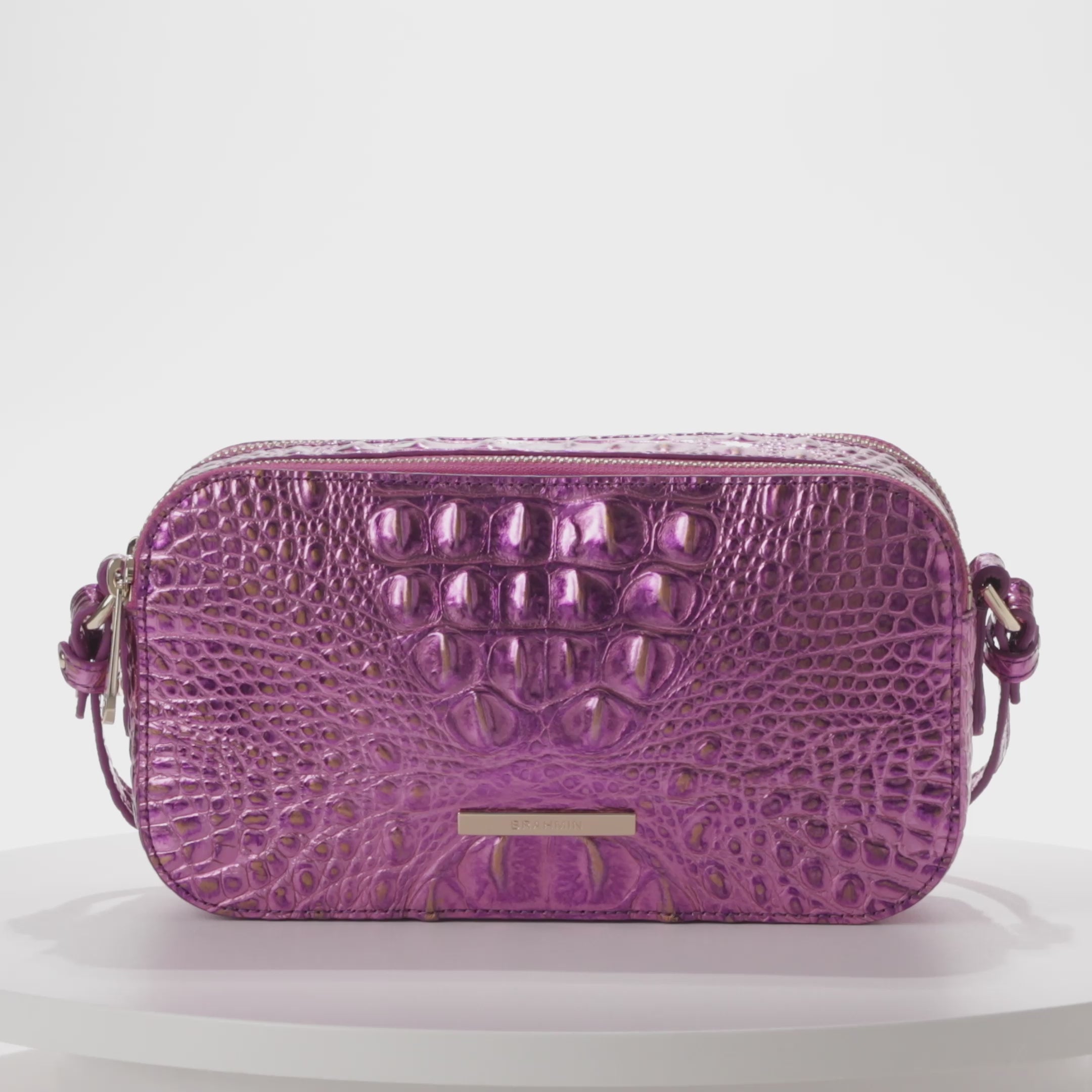 Danica Leather Crossbody | Opera Melbourne | BRAHMIN